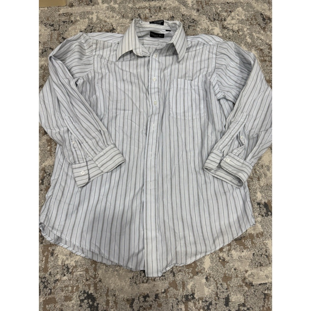 Christian dior monsieur le cachet de dior VTG Striped MEN'S 16/32 #C